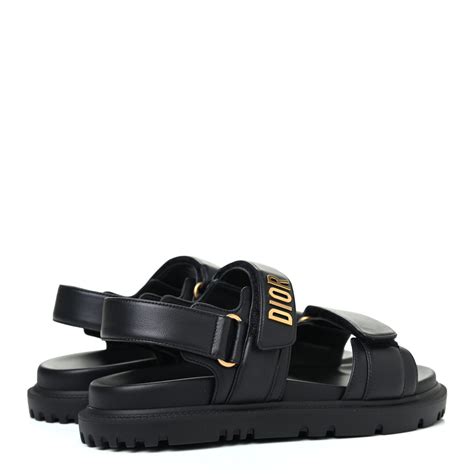 christian dior black sandal|genuine christian dior sandals.